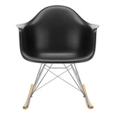 Vitra Eames RAR Schommelstoel, esdoorn goud onderstel