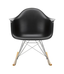 Vitra - Eames Plastic Armchair RE RAR schommelstoel goud esdoorn