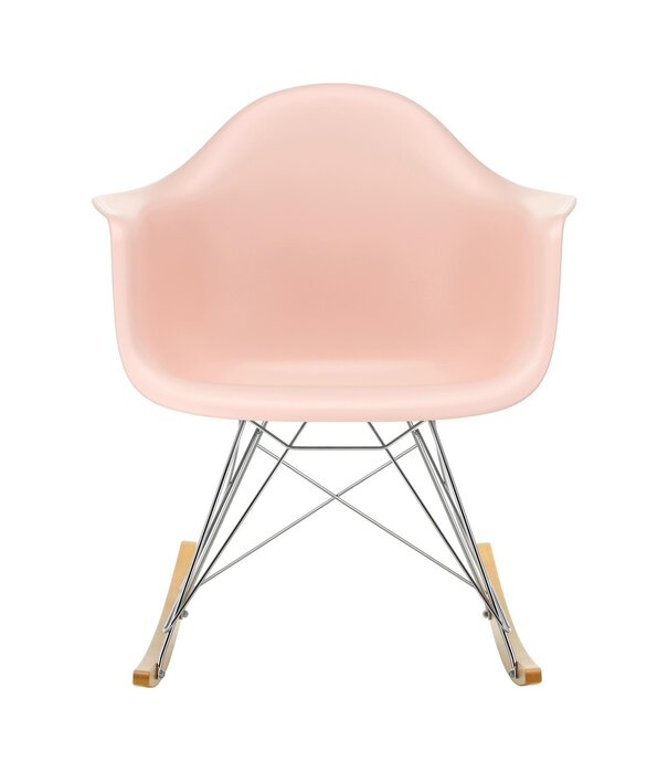Vitra  RAR Rocking Chair, chrome - maple gold base