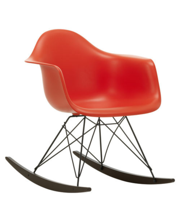 Vitra  Vitra Eames RAR Schommelstoel,  esdoorn donker onderstel