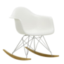 Vitra - Eames Plastic Armchair RE RAR schommelstoel goud esdoorn