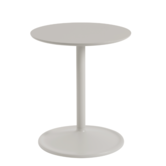 Muuto - Soft Side Table grey linoleum, grey Ø41/H48 cm