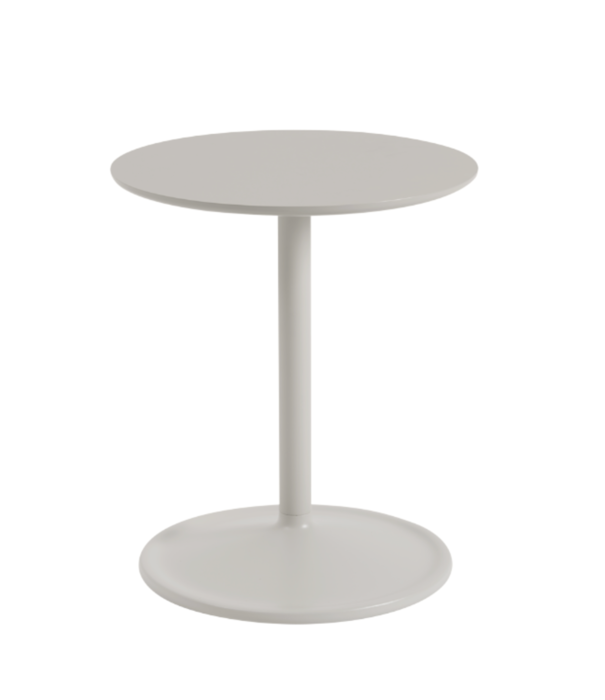 Muuto  Muuto - Soft Side Table grey linoleum, grey Ø41/H48 cm