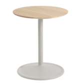 Muuto - Soft Side Table massief eiken, grey