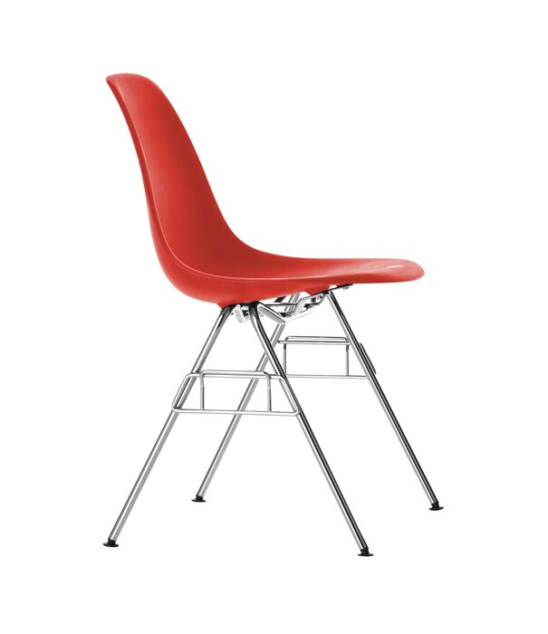 Vitra  Vitra - Eames Plastic Side Chair RE DSS base chrome