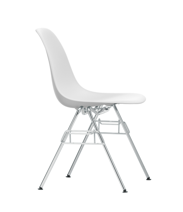 Vitra  Vitra - Eames Plastic Side Chair RE DSS base chrome
