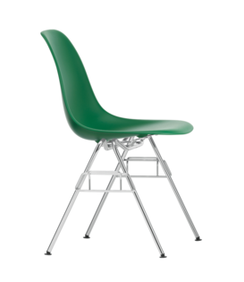 Vitra - Eames Plastic Side Chair RE DSS onderstel chroom