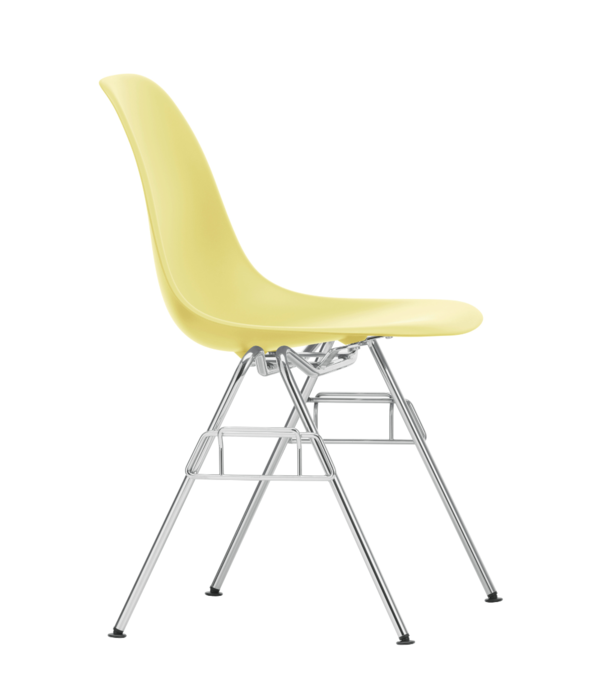 Vitra  Vitra - Eames Plastic Side Chair RE DSS base chrome