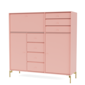 Montana - Mega 201802 Ruby dressoir op messing poten