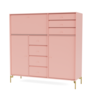 Montana - Mega 201802 Ruby dressoir op messing poten