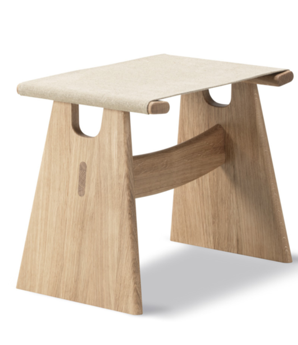 Fredericia  Model 6402, Seto Kruk eiken, canvas