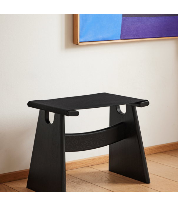 Fredericia  Model 6402, Seto Kruk eiken, canvas