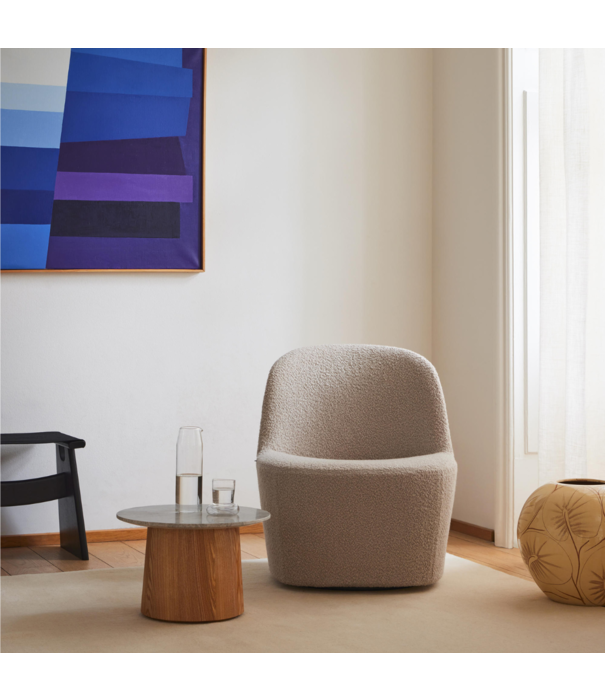 Fredericia  Model 6402, Seto Stool oak, canvas