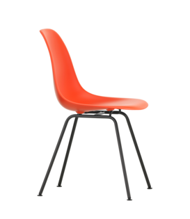 Vitra - Eames Plastic Side Chair RE DSX base black