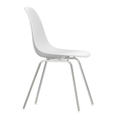Vitra Eames DSX Plastic Stoel, chrome tube onderstel