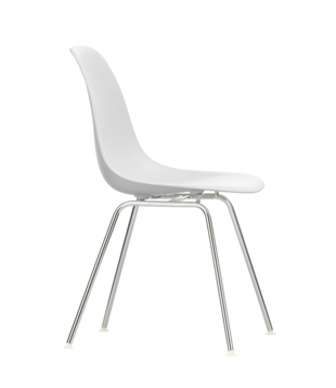 Vitra - Eames Plastic Side Chair RE DSX onderstel chroom