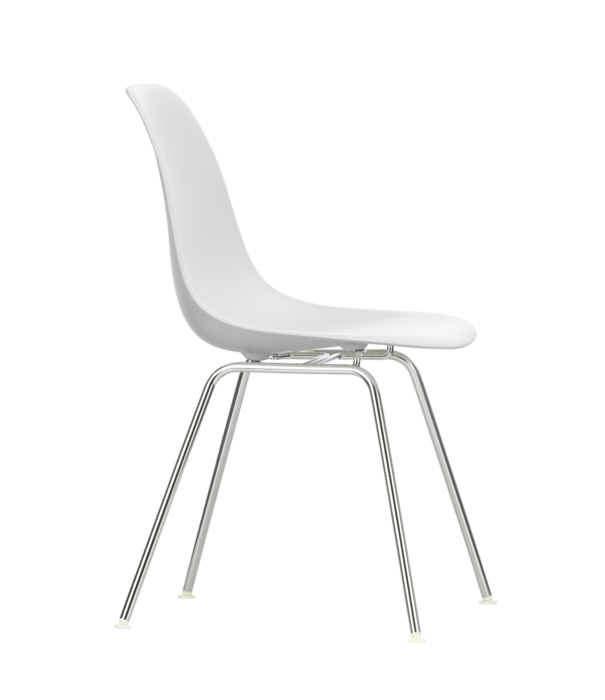 Vitra  Vitra Eames DSX Plastic Side Chair, chrome tube base