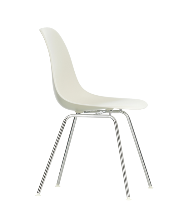 Vitra  Vitra Eames DSX Plastic Side Chair, chrome tube base