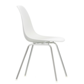 Vitra Eames DSX Plastic Stoel, chrome tube onderstel