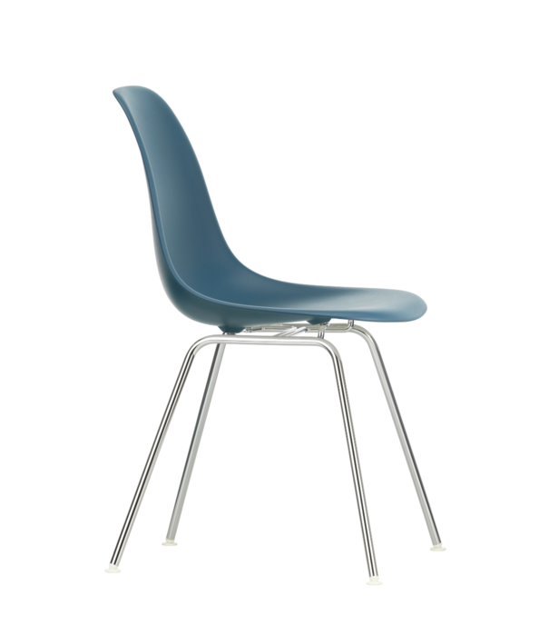 Vitra  Vitra - Eames Plastic Side Chair RE DSX onderstel chroom