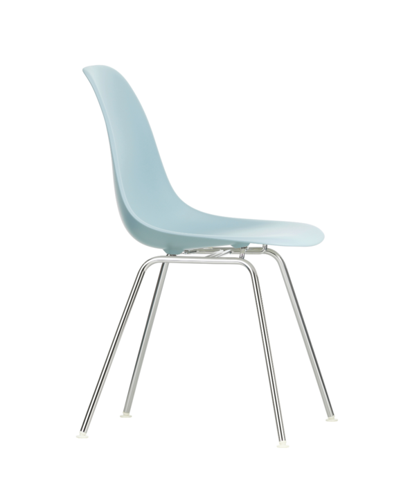 Vitra  DSX Plastic Side Chair, chrome tube base