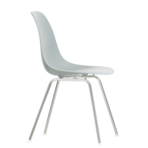 Eames DSX Plastic Stoel, chrome tube onderstel