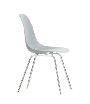 Vitra - Eames Plastic Side Chair RE DSX onderstel chroom