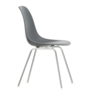 Vitra Eames DSX Plastic Stoel, chrome tube onderstel