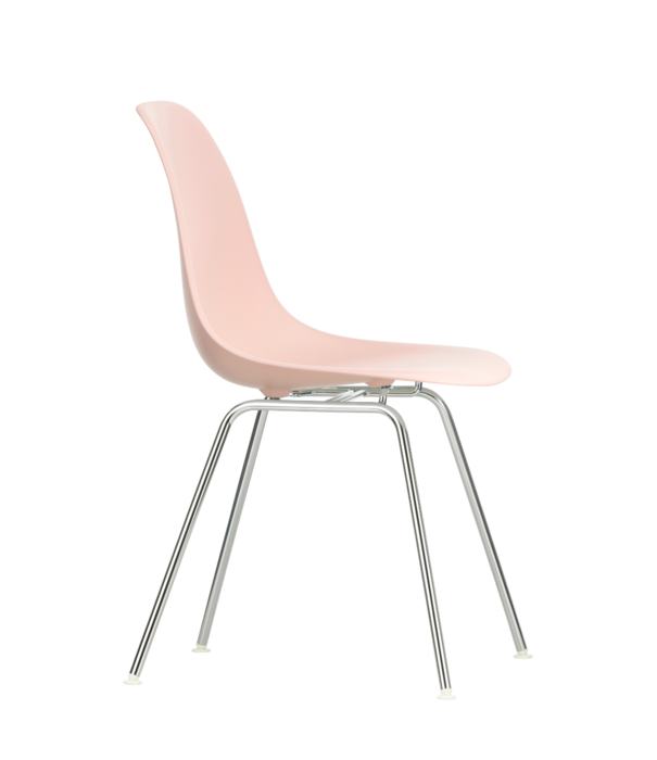Vitra  Eames DSX Plastic Side Chair, chrome tube base