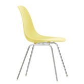 Vitra Eames DSX Plastic Stoel, chrome tube onderstel