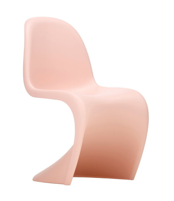 Vitra  Panton Stoel Pale Rose , nieuwe zithoogte