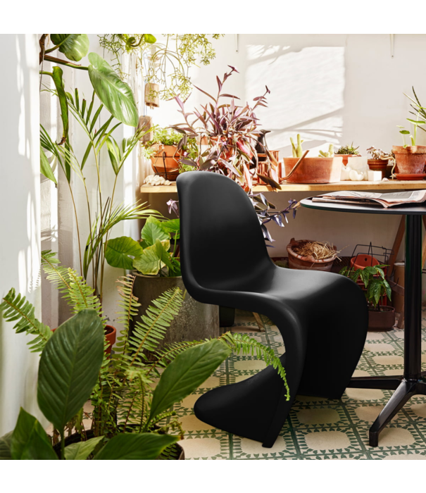 Vitra  Vitra Panton Stoel Soft Mint , nieuwe zithoogte