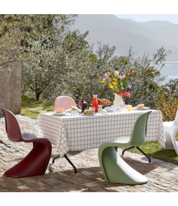 Vitra  Vitra Panton Stoel Soft Mint , nieuwe zithoogte