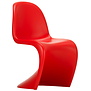 Vitra Panton Stoel Klassiek Rood, nieuwe zithoogte