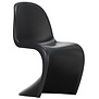 Vitra Panton Chair Deep Black, new dimensions