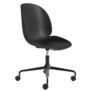 Gubi Beetle Meeting Chair height adjustable, 4 star swivel with wheels