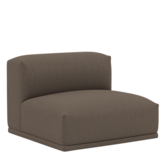 Muuto - Connect Sofa Module D short center, fabric Vancouver