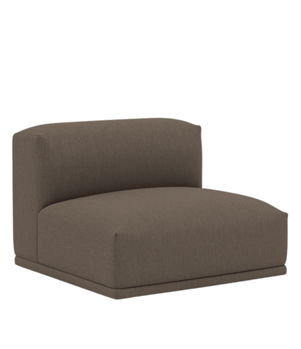 Muuto  Muuto - Connect Sofa Module D short center, fabric Vancouver