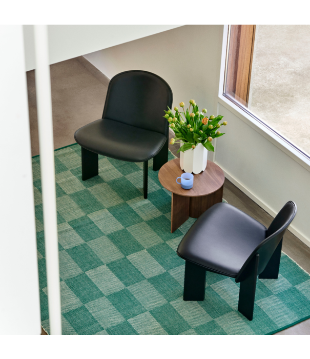 Hay  Hay - Chisel lounge chair lush green, front Canvas 926