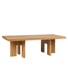 Farmhouse coffee table oak rectangle