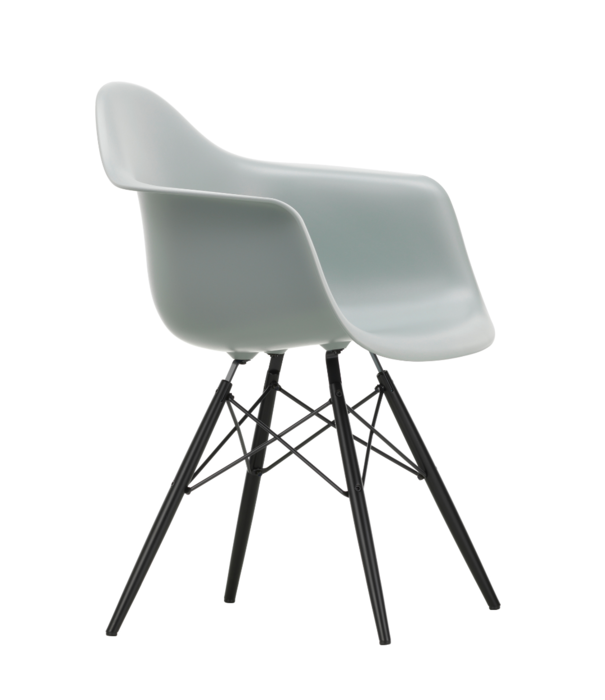 Vitra   Eames DAW Dining Armchair,  black maple base