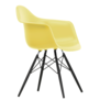 Vitra - Eames Plastic Armchair RE DAW zwart esdoorn