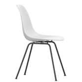 Vitra Eames DSX Plastic Side Chair, black tube base
