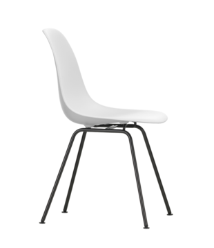Vitra - Eames Plastic Side Chair RE DSX onderstel zwart