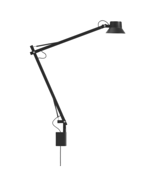 Muuto - Dedicate wandlamp L2 zwart
