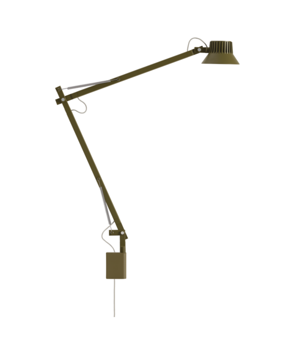 Muuto  Muuto - Dedicate wall lamp L2 brown green