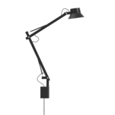 Muuto - Dedicate wall lamp S2 short arm black