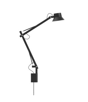 Muuto - Dedicate wandlamp S2 zwart