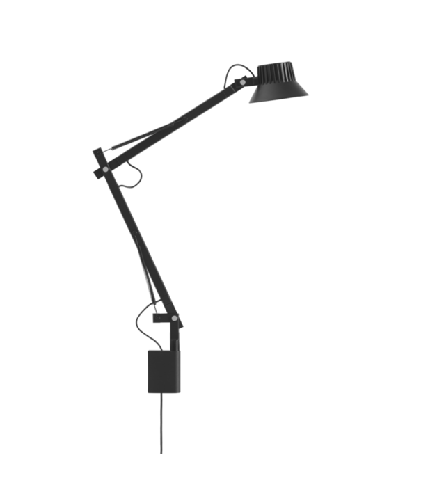 Muuto  Muuto - Dedicate wall lamp S2 short arm black