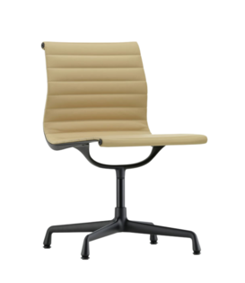 Vitra - Aluminium Chair EA 101 leather, not rotatable